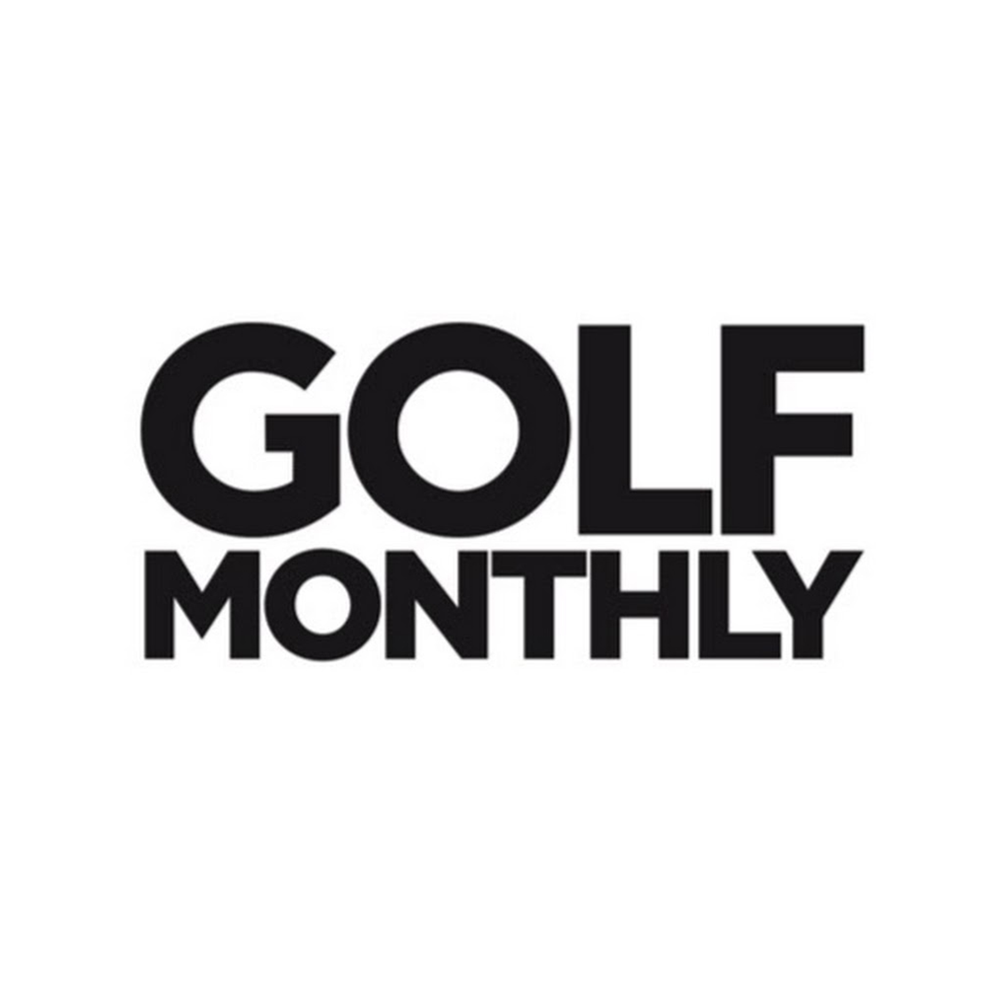 Golf Monthly logo, "GOLF MONTHLY" in bold black letters on white.