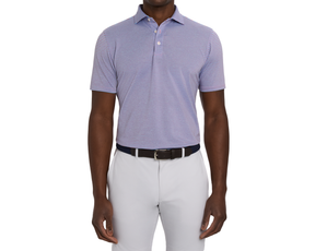 The Maxwell Shirt: Vista Blue & Heathered Faded Mauve