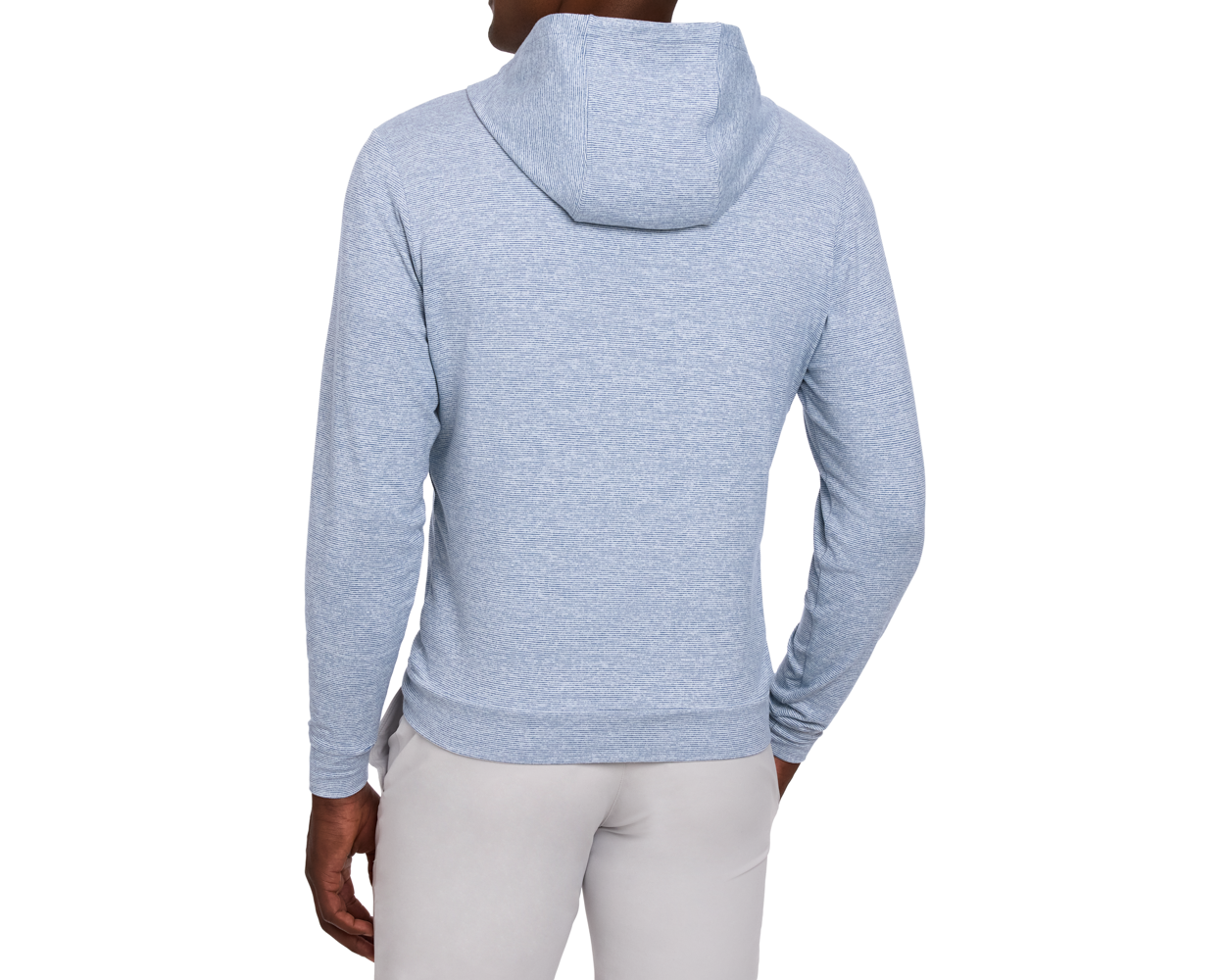 University of North Carolina Hamilton Hoodie: Pacific Blue & White