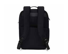 The Broughton Backpack: Black - Black Embroidery
