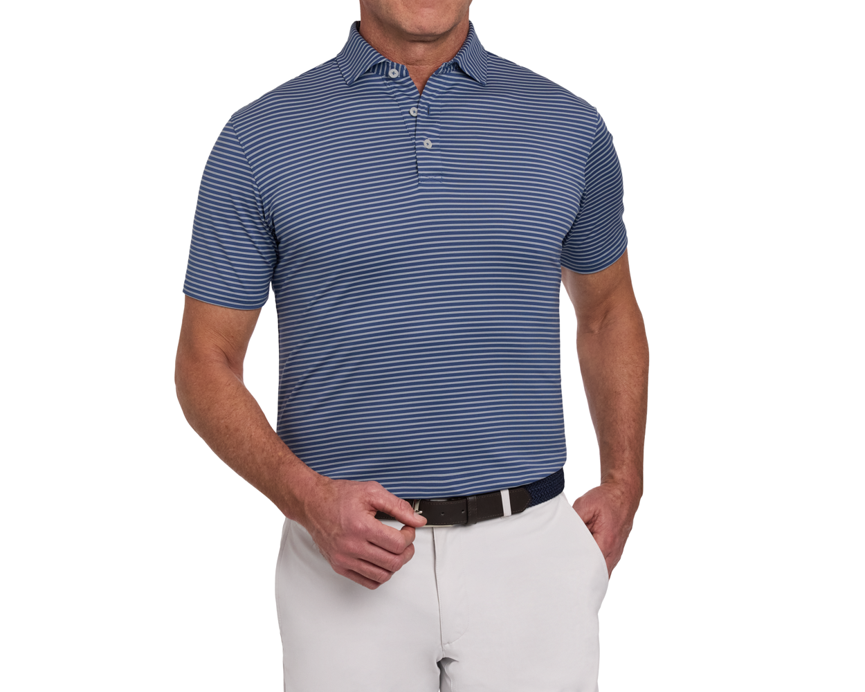 The Dover Shirt: Pacific Blue & White