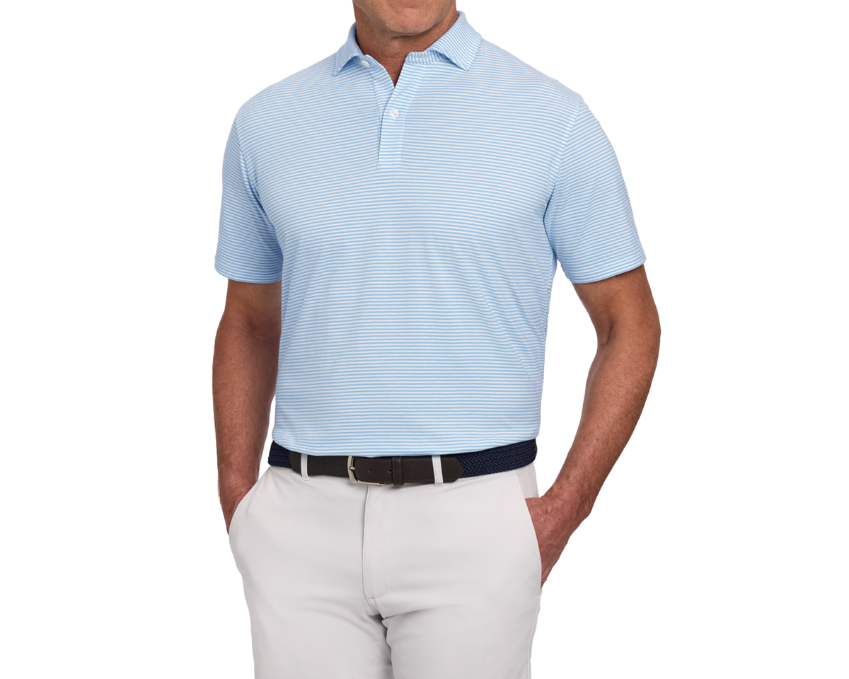 The Herron Shirt: Vista Blue & White
