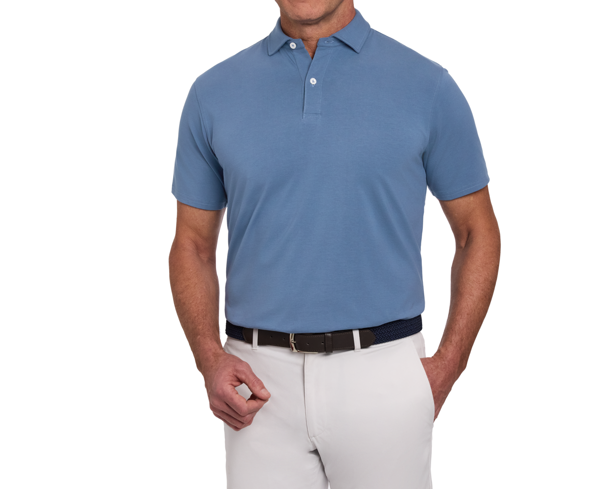 The Oliver Shirt: Pacific Blue