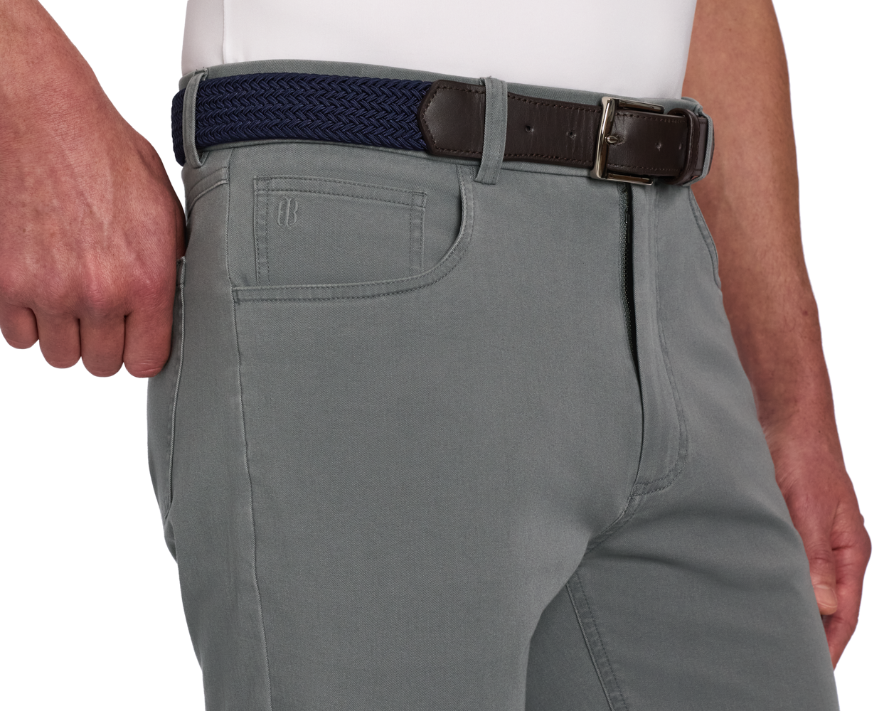 The Wilson 5 Pocket Pant: Smoke