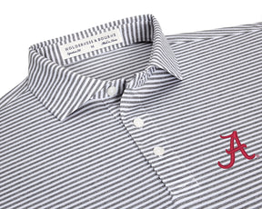 University of Alabama Maxwell Shirt: Gray & White