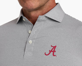University of Alabama Perkins Shirt: Gray & White