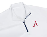 University of Alabama Rodgers Quarter-Zip: White