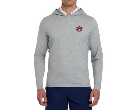 Auburn University Stowe Hoodie: Heathered Gray