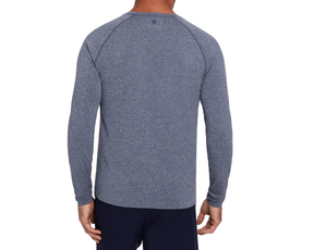 The Carr T-Shirt: Heathered Navy