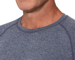 The Carr T-Shirt: Heathered Navy