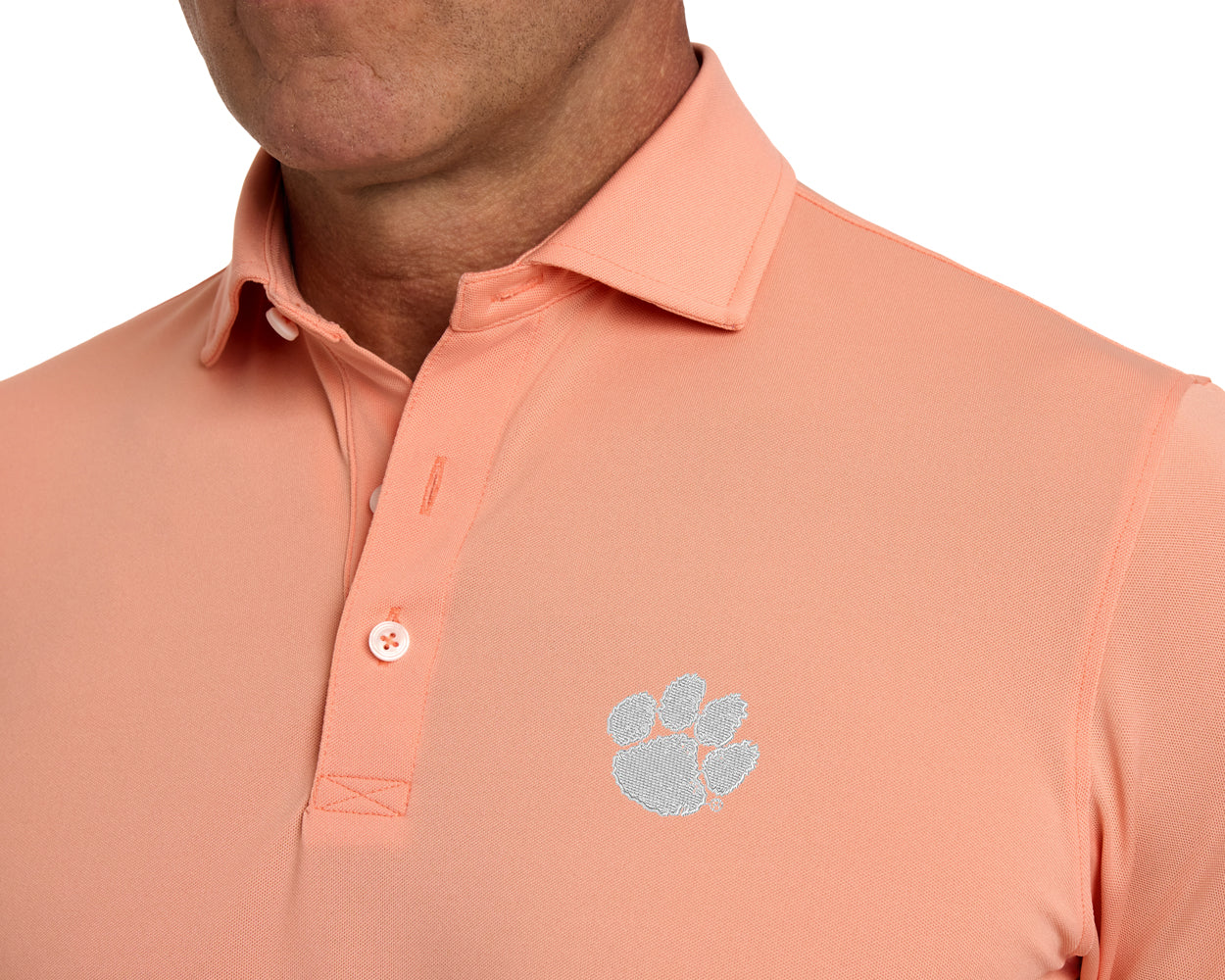 Clemson University Macdonald Shirt: Nectarine