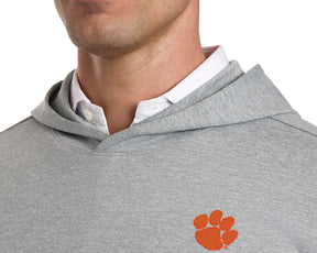 Clemson University Stowe Hoodie: Heathered Gray