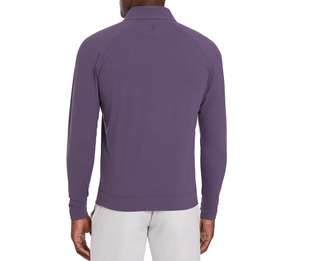 Clemson University Westland Quarter-Zip: Heathered Amherst