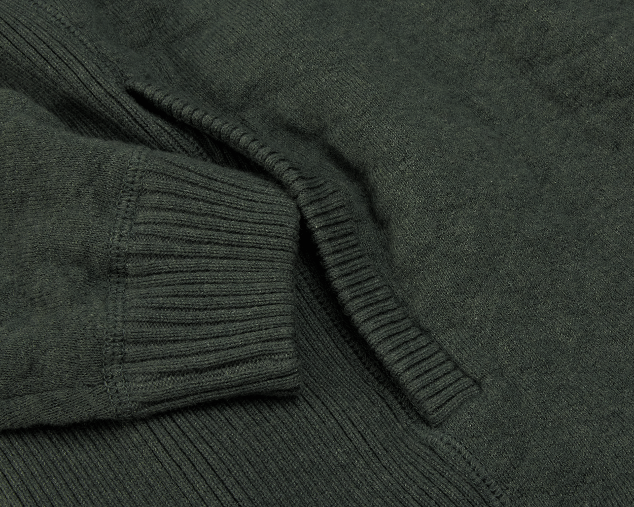 Holderness & Bourne Mens Dark Green Hoodie