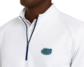 University of Florida Rodgers Quarter-Zip: White