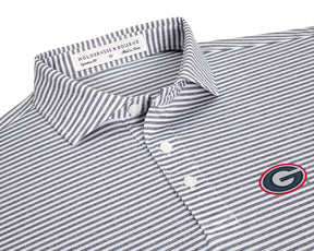 University of Georgia Maxwell Shirt: Gray & White