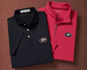 University of Georgia Westland Quarter-Zip: Liberty Red