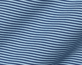 The Perkins Shirt: Pacific Blue & Heathered Vista Blue