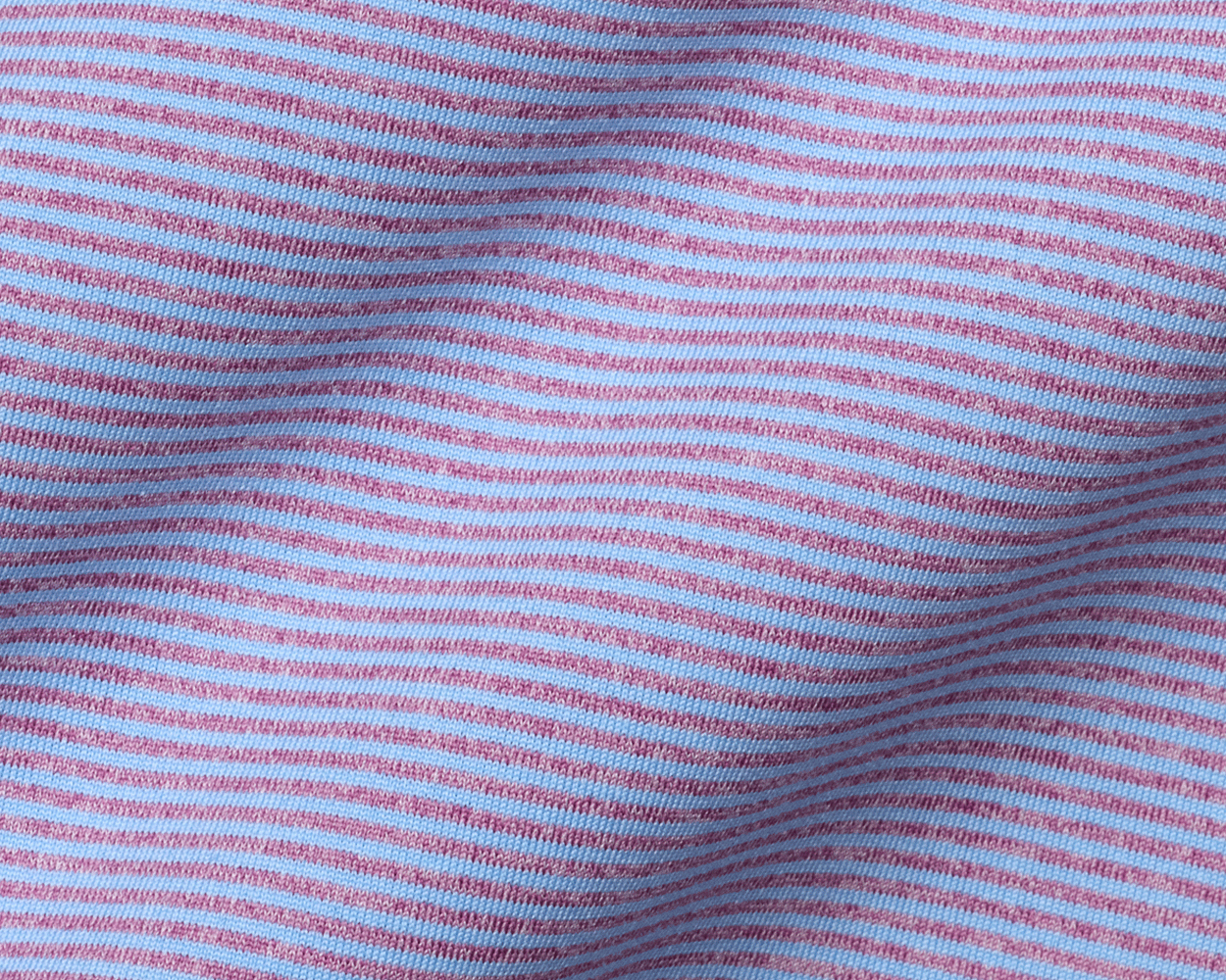 The Perkins Shirt: Vista Blue & Heathered Faded Mauve