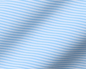 University of North Carolina Perkins Shirt: Vista Blue & White