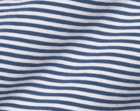 The Herron Shirt: Pacific Blue & White