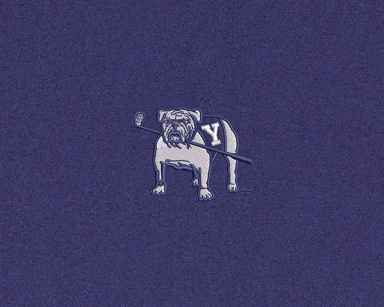 Holderness & Bourne Yale Navy Blue Quarter Zip