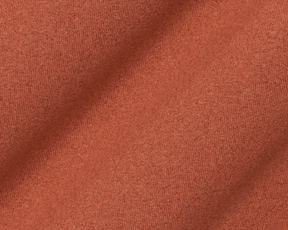 The Westland Quarter-Zip: Heathered Russet, close-up of textured knit fabric, showcasing its soft, moisture-wicking material with a heathered finish for versatile wear.