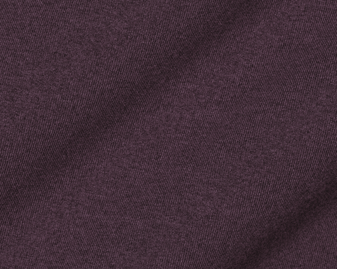 Close-up of The Westland Quarter-Zip: Heathered Vineyard fabric swatch, showing its soft heathered peached knit texture.