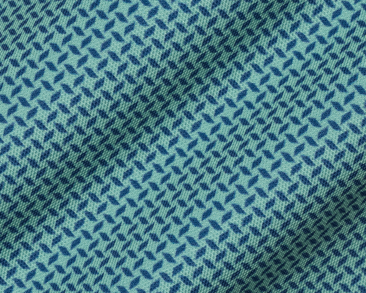 The Collins Shirt: Cascade Green & Pacific Blue