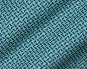 The Collins Shirt: Cascade Green & Pacific Blue