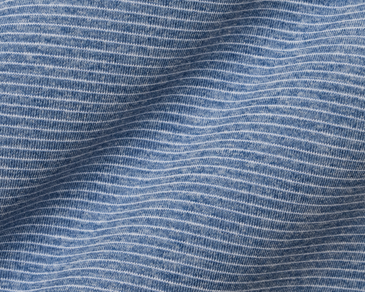 The Holland Shirt: Heathered Pacific Blue