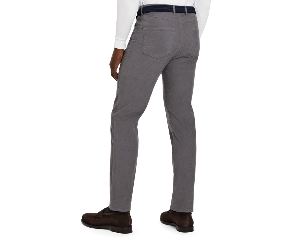 The Baxter 5 Pocket Corduroy Pant: Smoke