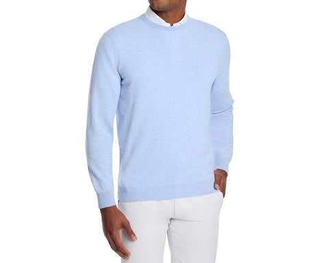 Holderness & Bourne Light Blue Crewneck Sweater 