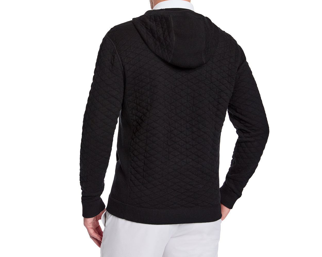Holderness & Bourne Men’s Black Knit Hoodie