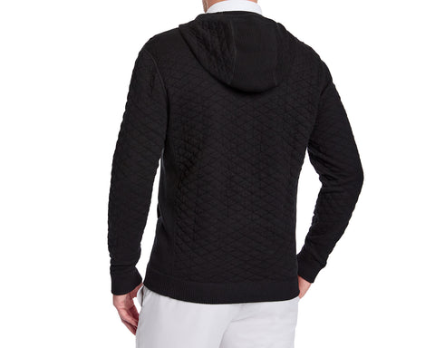 Holderness & Bourne Men’s Black Knit Hoodie