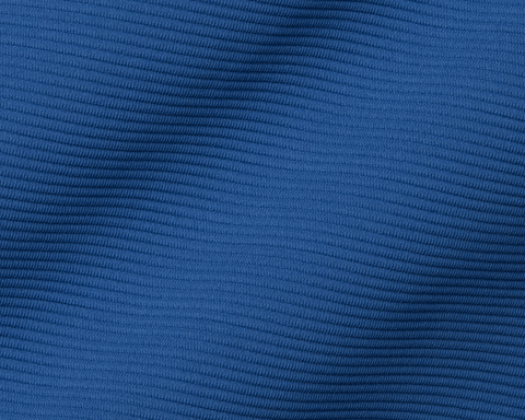 Close-up of The Stuart Quarter-Zip: Maidstone Blue, showcasing its luxurious textured rib knit fabric, highlighting the garment's lightweight and versatile design.