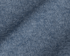 The Cunningham Quarter-Zip Sweater: Heathered Pacific Blue