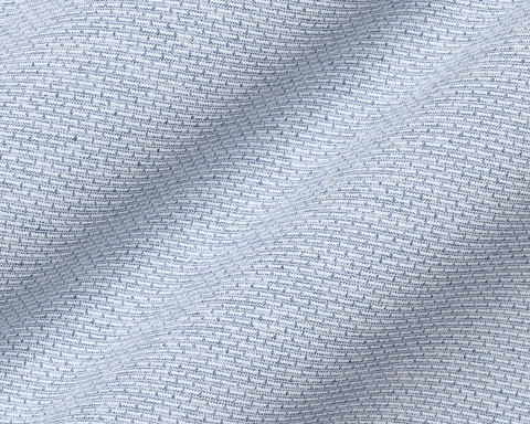 The Bell Quarter-Zip: Heathered Pacific Blue