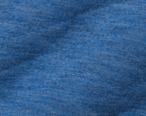 The Sullivan Quarter-Snap: Heathered Maidstone Blue pullover, showcasing soft blue knit fabric with diamond-quilted insulation and contrasting trim for casual style and warmth.