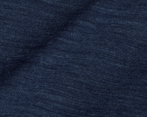The Coyne Quarter-Zip: Heathered Navy