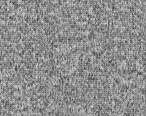 Close-up of The Ashby Jacket: Heathered Gray, showcasing its soft, knitted texture with visible yarn loops and fine pilling, highlighting its cozy, midweight fleece design.