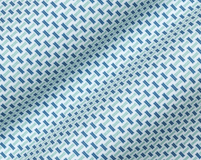 The Norman Shirt: Cascade Green & Pacific Blue