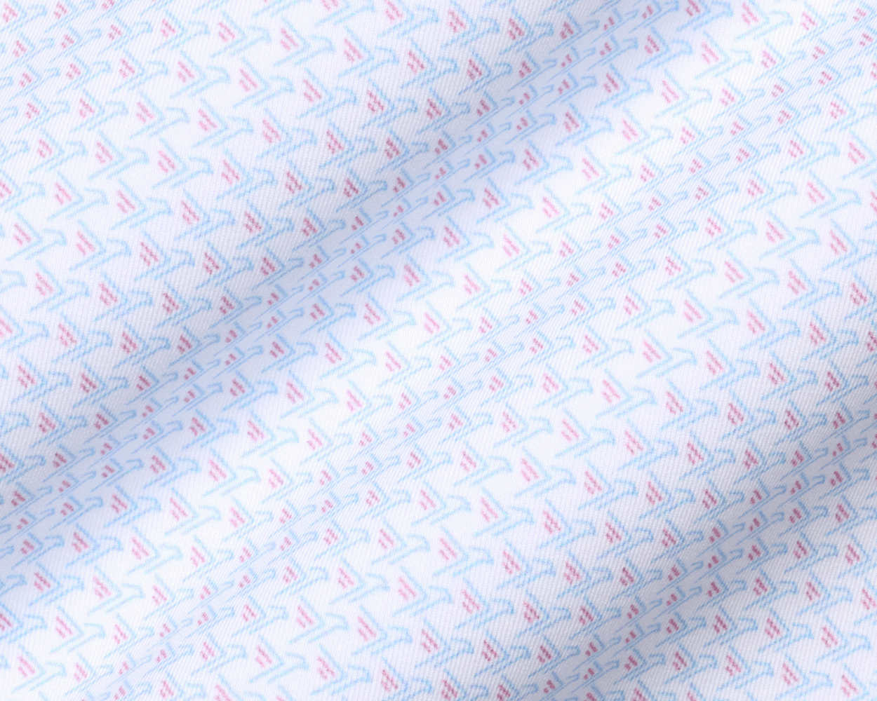 The Justice Shirt: Faded Mauve & Vista Blue