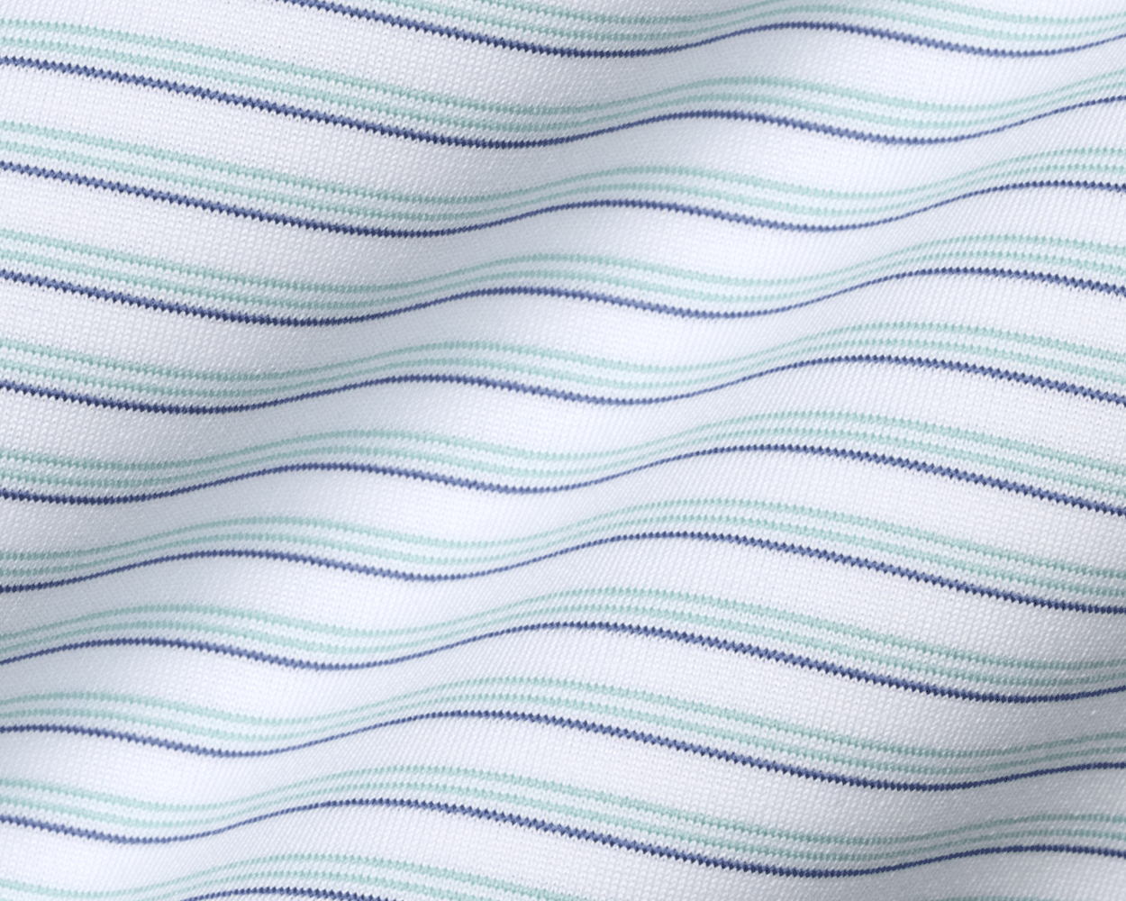 The Latham Shirt: Cascade Green & Pacific Blue