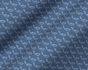 The Bassett Boys Shirt: Pacific Blue
