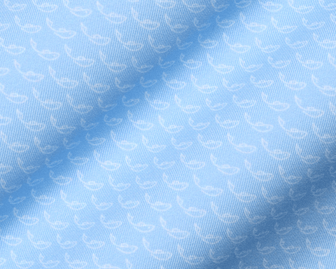 The Bassett Shirt: Vista Blue