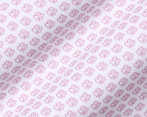 The Lafayette Shirt: White & Faded Mauve