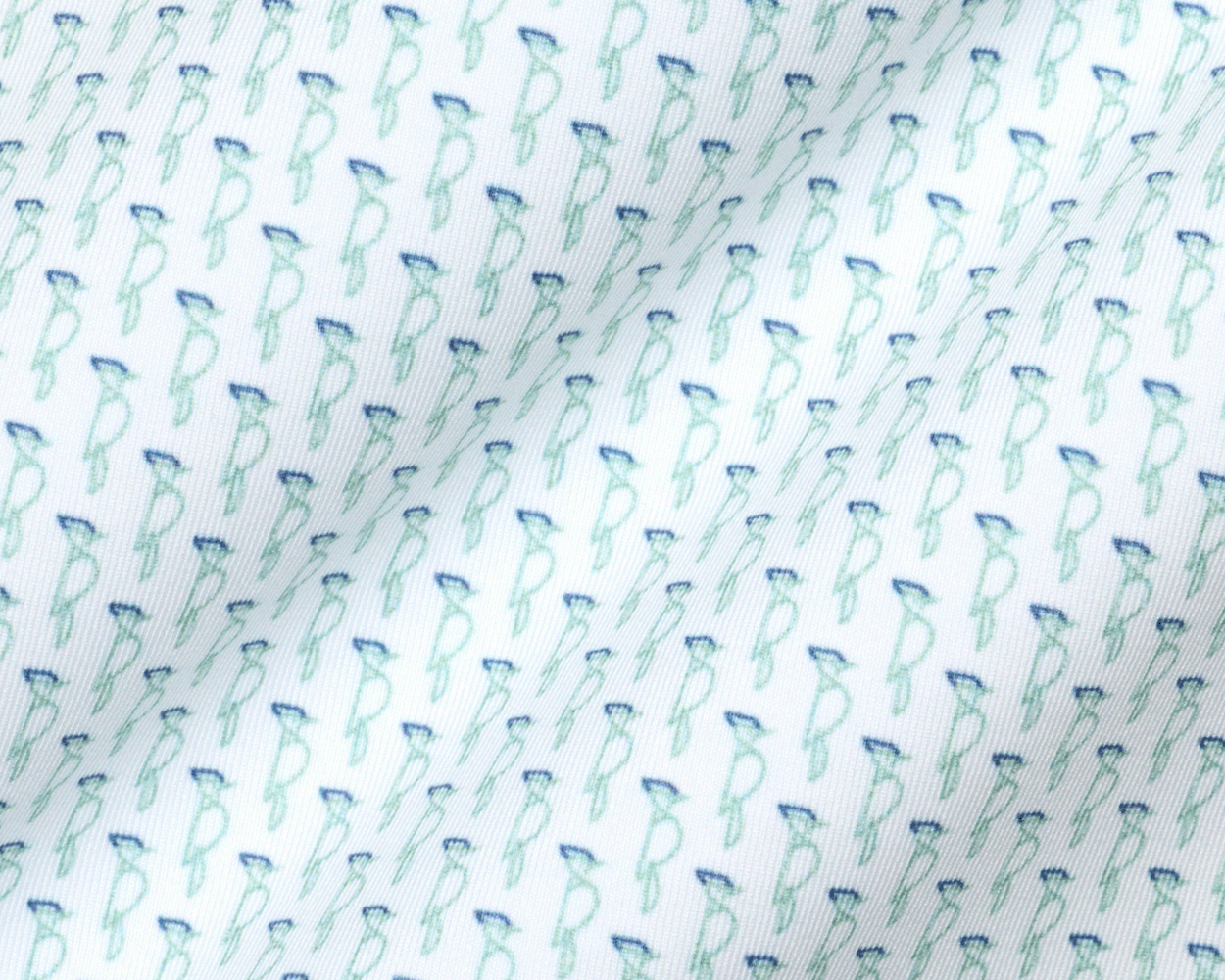 The Sprague Boys Shirt: Cascade Green & Pacific Blue