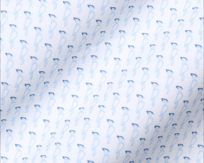 The Sprague Boys Shirt: Vista Blue & Pacific Blue