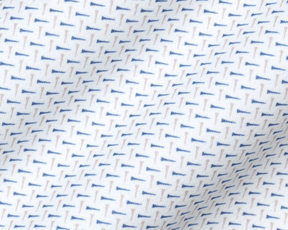 The Cromwell Shirt: Dune & Pacific Blue